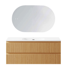 Panama 1200mm Oak Vanity & LED Mirror Package